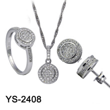 Серебряный медный набор ювелирных изделий Hotale Design (YS-1436, YS-1871, YS-2408, YS-2396, YS-2386, YS-2361, YS-2276)